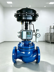 Vanne de régulation pneumatique pour l'huile et le gaz, actionnée par air, avec fonction intelligente - Product Image 2