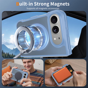 B525 Matte Magnetic Fold Case for Iphone Duo Anti Fingerprint Nano Oxidation Thin Shock Absorb Protective Cover - Product Image 6