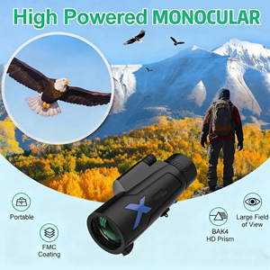 Monoculaire compact portable de haute qualité 8x40, haute puissance HD, pour la randonnée, le camping, télescope professionnel, sortie d'usine - Product Image 4