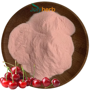 Julyherb Supplément certifié ISO de qualité alimentaire 17% 25% Pureté Poudre d'extrait de cerise de la <span class=keywords><strong>Barbade</strong></span> en bouteille/tambour/emballage sous vide quantité minimale de commande 1kg - Product Image 2