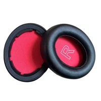 Coussinets d'oreille de remplacement pour Anker Soundcore Life Q10, en cuir protéiné doux de qualité supérieure, isolation phonique, coussinets en éponge haute densité