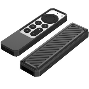 Étui en silicone pour télécommande universelle Apple TV 4K, couverture complète, étanche, noir - Product Image 5