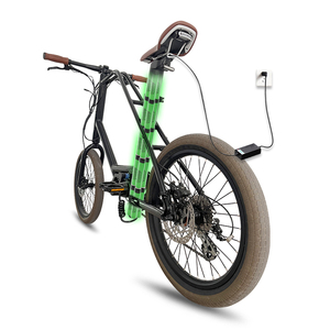 Vélo électrique Hottech à moteur central, style moto, cadre en alliage d'aluminium aéronautique 250W, nouveau modèle électronique 36V Bull, prix usine - Product Image 4