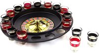 2022 Offre Spéciale 16 lunettes Shot Glass Roulette Jeu À Boire Ensemble Pour Parti Adultes