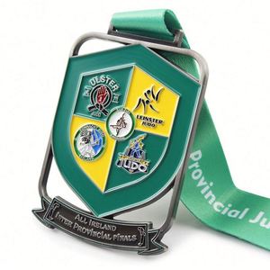 Custom Award Gold Basketball Soccer Kickboxing Zinc Alloy 3D Logo Sport Running 5K 10K 21K Marathon Medal - Product Image 5