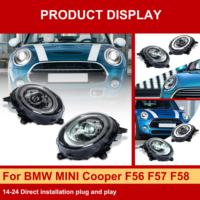 Phares à double projecteur J ONE pour BMW MINI Cooper F56 F57 F58 2014-2024, mise à niveau retrofit, plug and play, paire