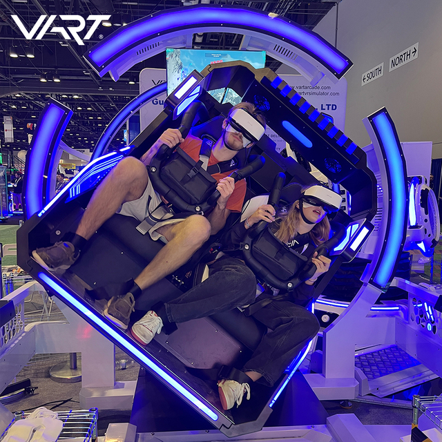 VART 9d Vr 360 Roller coaster Game Machines Virtual Reality Simulator for Amusement Park