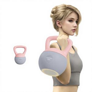 Pesa Rusa Portátil Lumina de 18 LB de Acero Inoxidable y PU para Entrenamientos de Fuerza Comerciales - Product Image 1