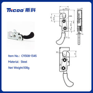 Boucle de gâchette intérieure de véhicule spéciale <span class=keywords><strong>Serrure</strong></span> à chocs <span class=keywords><strong>Serrure</strong></span> mécanique à loquet - Product Image 2