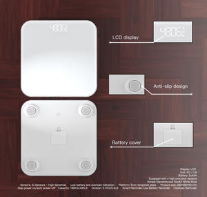 फिटनेस प्रबंधन के लिए अत्यधिक सटीक डिजिटल बॉडी स्केल सबसे सटीक स्मार्ट इलेक्ट्रॉनिक बाथरूम स्केल - Product Image 3