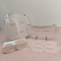 Masque facial en tissu non tissé personnalisable, hydratant, nourrissant, blanchissant, régulateur de sébum et doux pour la peau, vente en gros