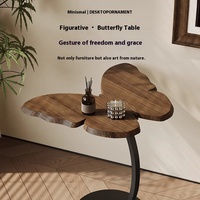 Personnalisé Moderne Simple Nouveau Chinoiserie Papillon Table Basse Sur Pied Maison Salon Mobile Chambre Armoire Latérale