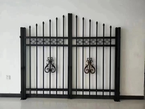 Panneau <span class=keywords><strong>de</strong></span> clôture <span class=keywords><strong>en</strong></span> <span class=keywords><strong>fer</strong></span> <span class=keywords><strong>forgé</strong></span> Porte d'allée <span class=keywords><strong>en</strong></span> acier au zinc Système <span class=keywords><strong>de</strong></span> sécurité domestique antirouille Mains courantes Balustrades pour murs <span class=keywords><strong>de</strong></span> <span class=keywords><strong>jardin</strong></span> Pelouses - Product Image 3