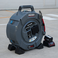 Nettoyeur de canalisations électrique RIDGID K9-204B 2500 tr/min 18V, machine à hydrojet pour égouts
