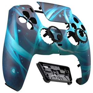 Aero Slash Magic Pattern LUNA Redesigned Custom Gamepad <b>Case</b> Replacement Shell for <b>PS5</b> <b>Controller</b> Faceplate with Touchpad Cover - Product Image 1