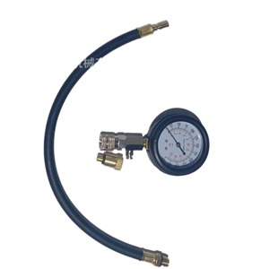 Manomètre de pression de cylindre avec tuyau et adaptateurs pour le test du moteur, outil de réparation automobile - Product Image 3