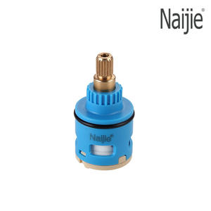 Fournisseur de cartouches de robinet en céramique double-océan de 26 mm, réglage de précision à trois vitesses pour eau chaude et froide - Product Image 3