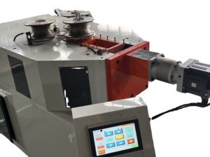 BR100CNC 3 Roller Servo Motor Tube Roll Sheet Round Pipe Profile Rolling Bending Machine - Product Image 3