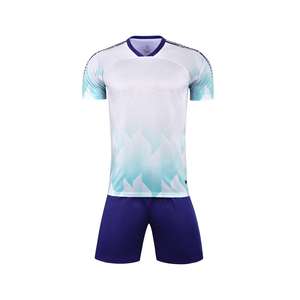 卸売カスタムメンズサッカーユニフォーム昇華プリントジャージーセットチームトレーニングオリジナルジャージOEMサービス供給 - Product Image 2