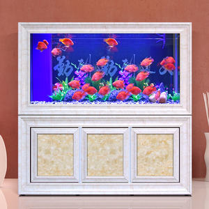 캐비닛과 통합 다기능 빅 큐브 수족관 양식 어항 맞춤형 대형 수족관 어항 - Product Image 3