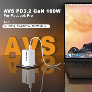 <span class=keywords><strong>Cargador</strong></span> Gan de 100w Tipo C, <span class=keywords><strong>Cargador</strong></span> Rápido con PD, PPS, AVS, Adaptador de <span class=keywords><strong>Cargador</strong></span> de Pared para Teléfono Móvil, <span class=keywords><strong>Cargador</strong></span> de 100w para Laptop, USB C - Product Image 4