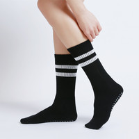 Chaussettes de danse, yoga et pilates antidérapantes respirantes à taille unique pour femmes, OEM Fashion