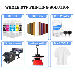 หมึก DTF สีสันสดใส ไม่ติดขัด ความขาวสูง ไหลลื่นดี กลิ่นน้อย CMYK สีขาว ชนิดน้ำ 1000 มล. - Product Image 5