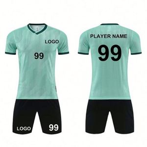 Offre Spéciale – Ensemble Maillot de Foot Vert Foncé Personnalisable avec Logo et Hauts – Tenue de Football 2027 - Product Image 1