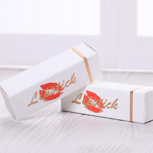 Boîte d'emballage pour rouge à lèvres, impression noire et or, rectangle, design personnalisé, boîte en papier pour cosmétiques et maquillage - Product Image 3