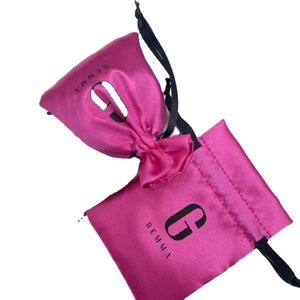 Bolsa de Satén de Lujo con Cordón para Regalo, Cosméticos, Joyería, Lencería, Pelucas y Ropa Interior - Product Image 1