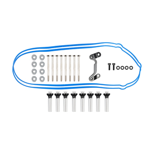 <strong>LS</strong> Cast Aluminum Tall Valve Covers W/Coil <strong>Mounts</strong> for LS1/ LS2/ LS3/ LS6/ LS7 or Similar Soils with 72mm Bolt Spacing - Product Image 3