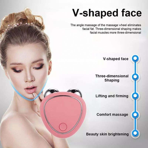 Dispositivo Portátil de Belleza Facial con Microcorriente, Masajeador Facial, Estiramiento Facial, Reafirmación de la Piel, Rodillo Facial - Product Image 4