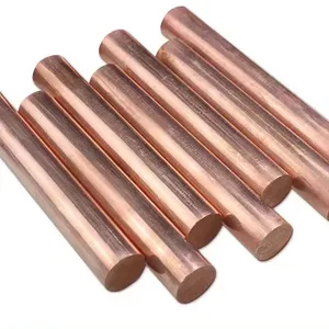 Factory Low-priced Wholesale Hot Selling Copper Rod Weight C11000 C101 Solid Copper Rod 99.9% Copper