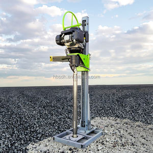 新しい条件自動ガソリン駆動60m 100mロックコアドリルリグ鉱石探査鉱山掘削リグ - Product Image 3