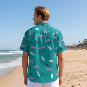 Chemises boutonnées pour hommes Find Your Coast Summer Breeze - Product Image 5