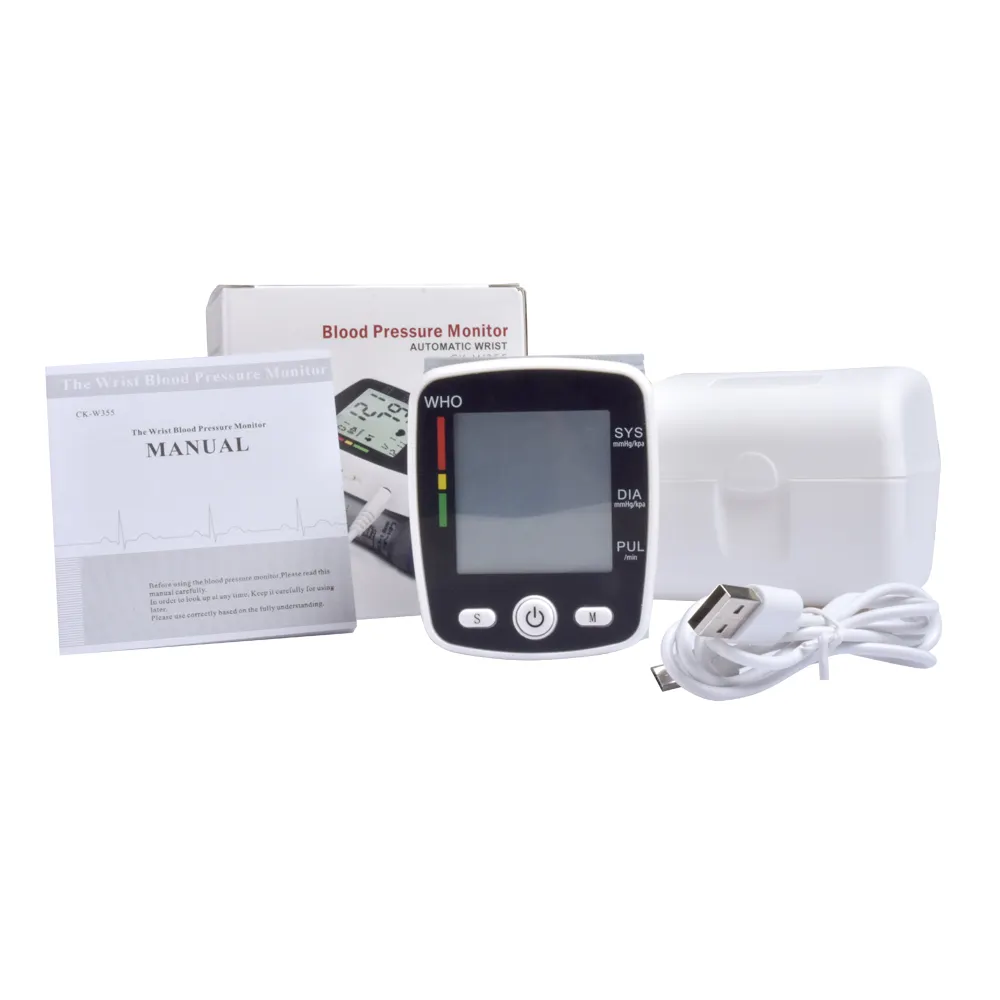 CE Aprobado Automático Electrónico Digital Monitor de presión arterial Máquina de presión arterial Tensiómetro Digital China