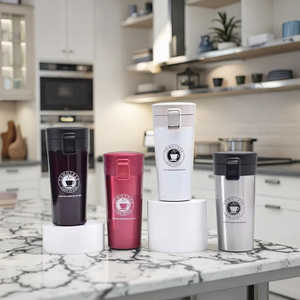 Logo personnalisé OEM Tasse à café <span class=keywords><strong>thermos</strong></span> isolée sous vide en acier inoxydable 18/8 Tasse à thé avec infuseur pour expresso pour adultes - Product Image 1