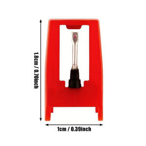 Aguja Universal para <span class=keywords><strong>Tocadiscos</strong></span>, Reproductor de Discos, Fonógrafo, Gramófono, Plástico, Portátil, para Uso Doméstico - Product Image 2
