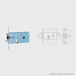 Cerradura Inteligente Eléctrica Fr 16 S/Cyl LAF49021 #   Cerradura de Puerta ISEO Hecha en Italia - Product Image 2