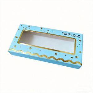 Custom Logo Empty Eyelash Boxes - Pink <b>Paper</b> Lash Packaging for Individual Lashes Supplier - Product Image 2