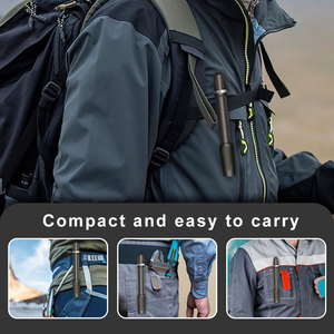 अल्ट्रा उज्ज्वल आउटडोर मिनी छोटे पोर्टेबल पेन आकार के दीपक चिकित्सा रिचार्जेबल टॉर्च लाइट सामरिक फ्लैशलाइट - Product Image 6