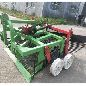 Machine agricole verte à entraînement par engrenages, type tamis vibrant, pour la récolte des arachides - Product Image 3