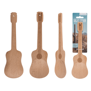 Cuchara De Ensalada De Madera, Guitarra, - Product Image 1