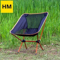 Chaise lune pliante d'extérieur, style décontracté, portable, pour les loisirs et les voyages, avec dossier, ultra-légère en alliage d'aluminium, chaise de pêche