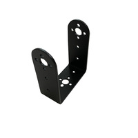 Support de montage en forme de U en aluminium et acier inoxydable, pièces de quincaillerie pour fabrication de tôlerie et estampage métallique