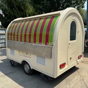 Chariot de restauration mobile à prix d'usine, remorque de cuisine, kiosque entièrement équipé pour la restauration, cuisine de restaurant, chariot de nourriture de rue extérieur - Product Image 5