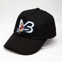 Casquette Souple Personnalisée avec Broderie, Tissu Sergé Noir, Style Rétro Jet, Broderie Femme Pin-up, Style Aviation, Casquette de Baseball Décontractée