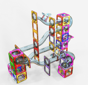 Bloques de construcción 3D de juguete para niños, juegos de imanes de azulejos magnéticos aprobados por EN ASTM - Product Image 4