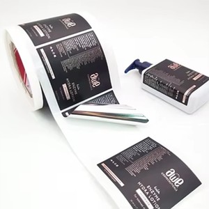 Tùy Chỉnh Nhỏ Bền Dính Giấy Cuộn Sticker Không Thấm Nước An Toàn Thực Phẩm Niêm Phong Nhãn Cho Bao Bì Thực Phẩm Túi Và Hộp - Product Image 5