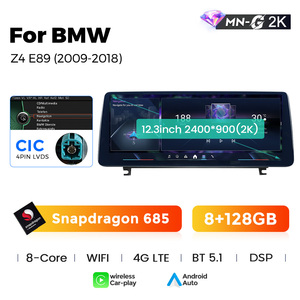NaviFly Snapdragon 685 più recente sistema Android 2K schermo 8 + 256GB di navigazione per auto <span class=keywords><strong>BMW</strong></span> <span class=keywords><strong>Z4</strong></span> E89 2009-2018 supporto fotocamera 360 - Product Image 6